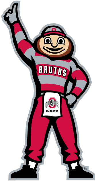 Ohio State Buckeyes 2003-Pres Mascot Logo v3 diy iron on heat transfer